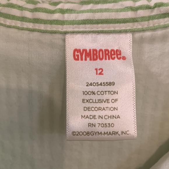 🍉 GYMBOREE WATERMELON DRESS 100% cotton size 12 - Picture 6 of 10